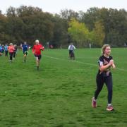 Cara Lawrence at the Kesgrave parkrun last Saturday.