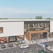 Marks and Spencer are planning to build this new store at Copdock - due to open in 2027.