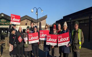 Labour has been campaigning in the Castle Hill ward in Ipswich - a Tory stronghold since the mid-1990s.