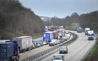 The Orwell Bridge will be closed while repairs to the damaged central reservation are carried out