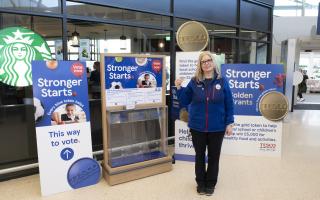 An Ipswich school could win £5K as part of Tesco's stronger starts campaign