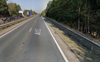 Drivers face delays because of a broken down HGV